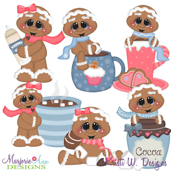 Cookies & Cocoa SVG Cutting Files + Clipart - Click Image to Close
